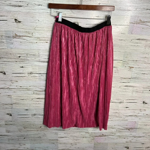 Per una pink  sparkly skirt midi NWT - Picture 8 of 8